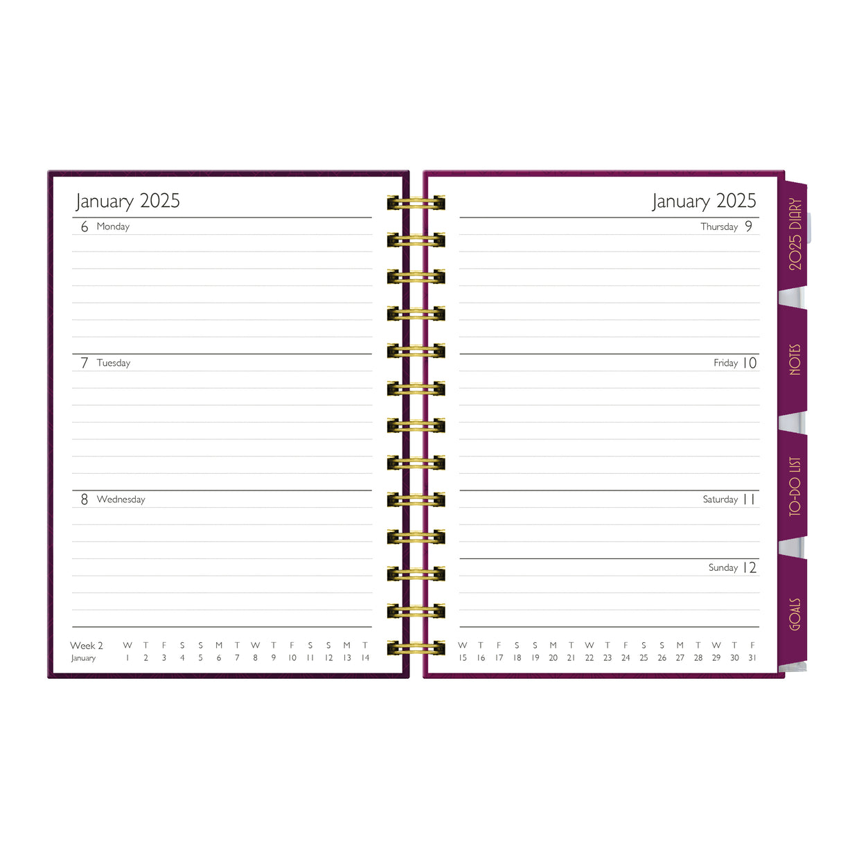 Claire Coxon Art Deco 2025 Organiser Diary