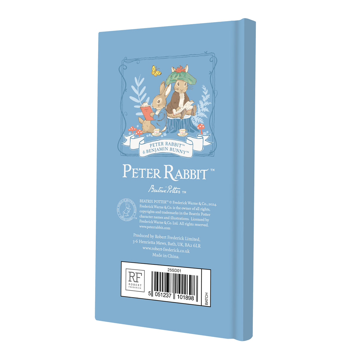 Peter Rabbit 2025 Slim Weekly View Diary