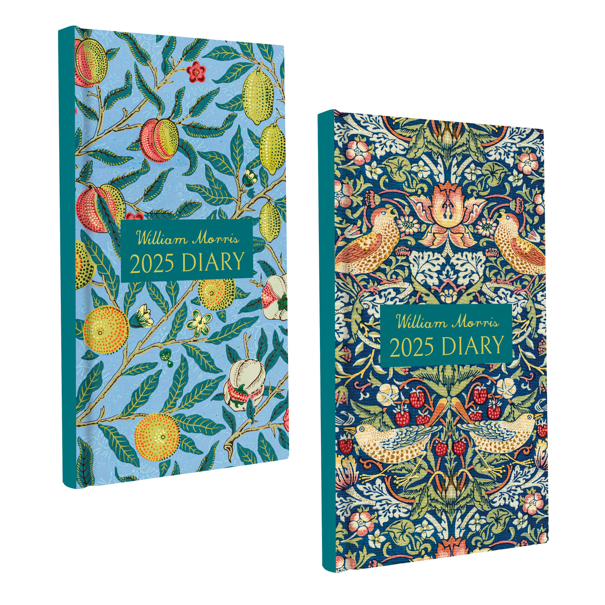 William Morris 2025 Slim Weekly View Diary