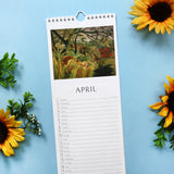 Fine Art 2025 Slim Wall Calendar