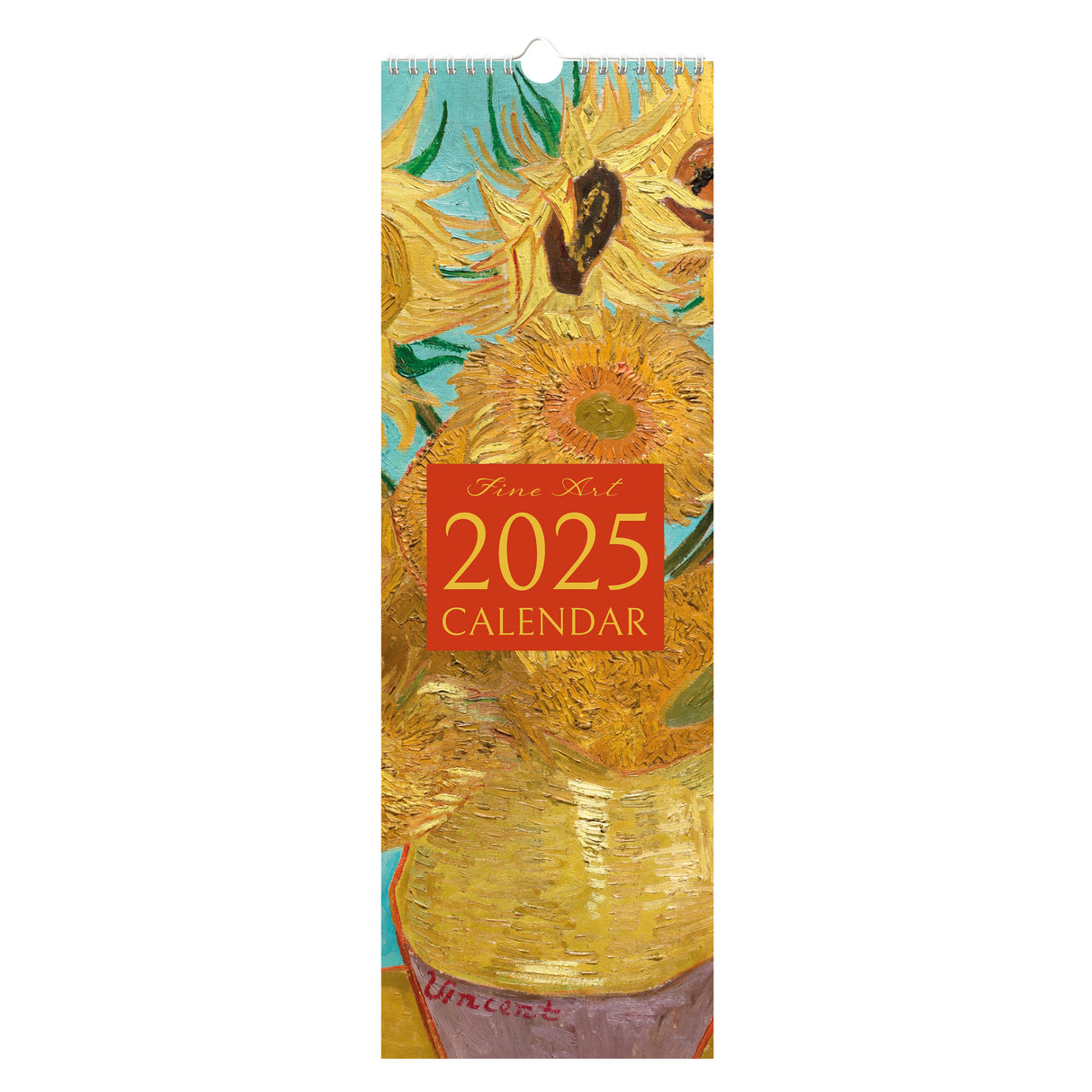 Fine Art 2025 Slim Wall Calendar