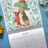 Peter Rabbit 2025 Square Wall Calendar