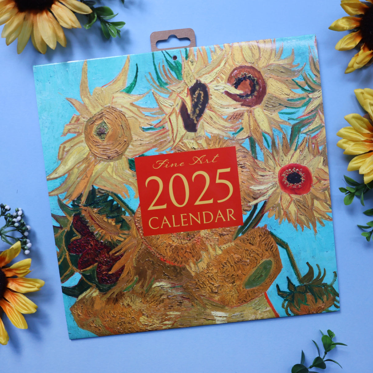 Fine Art 2025 Square Wall Calendar