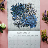 William Morris 2025 Square Wall Calendar