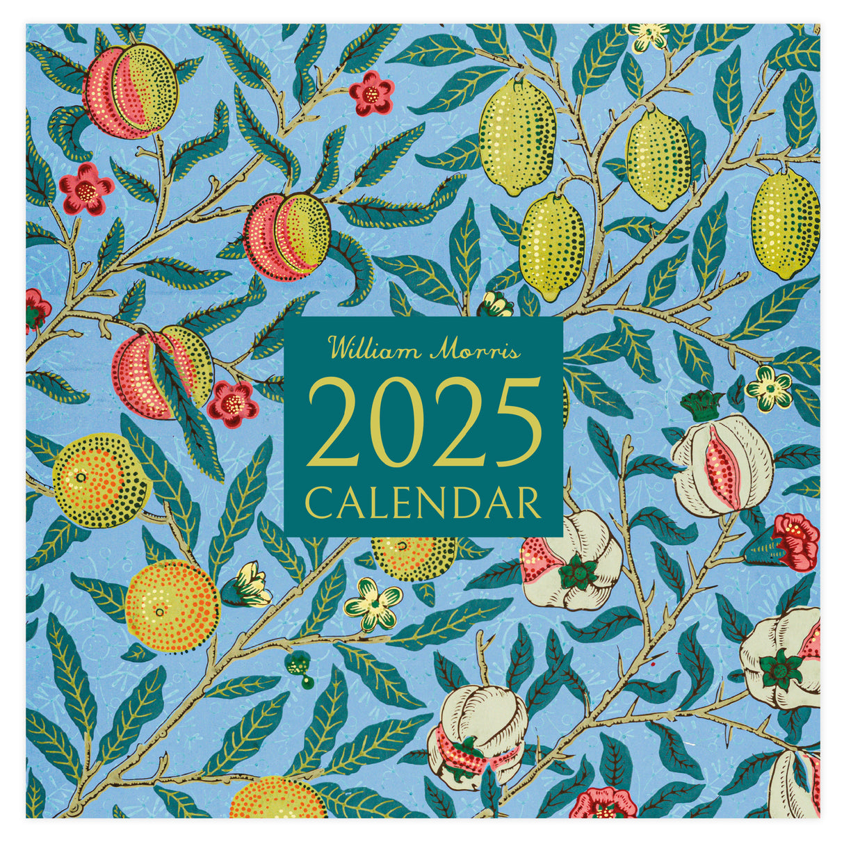 William Morris 2025 Square Wall Calendar