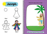 Children’s Learn-To-Draw Activity Book - Bible Stories