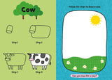 Children’s Learn-To-Draw Activity Book - Farm Animals