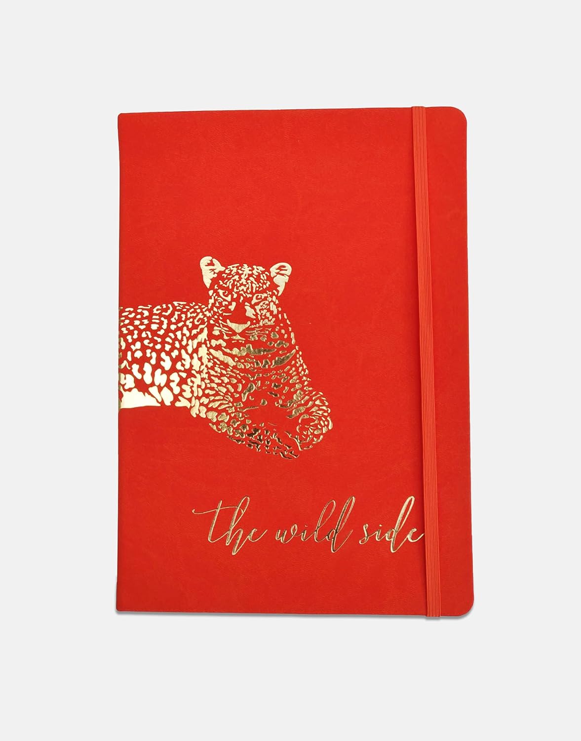 Premium B5 Lined Notebook Journal - Wild Side Cheetah Design