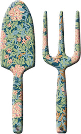 Orange Grove Fork and Trowel Garden Tool Set - William Morris Design