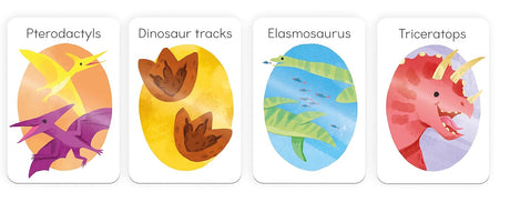 Dinosaur Pairs - Children's Matching Card Game