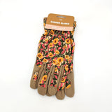 Willow and Belle Outdoor Gardening Gloves - Women's One Size - Padded with Elastic Cuffs