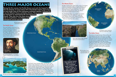 Discover Oceans - Children's Reference Book