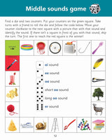 Children's Phonics Workbook – Reception Ages 4 to 5 Years