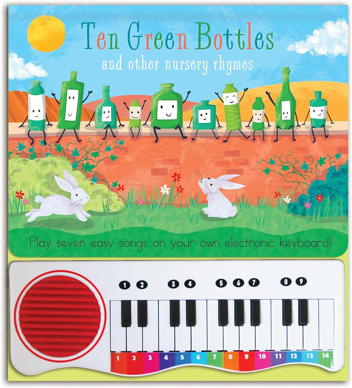 Ten Green Bottles - Children’s Musical Piano Book