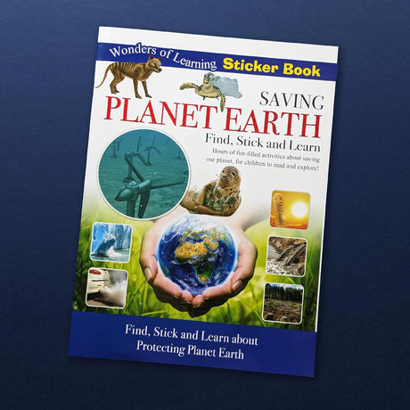 Saving Planet Earth Sticker Book - Find, Stick and Learn