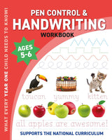 Children's Pen Control & Handwriting Workbook – Year One Ages 5 to 6 Years