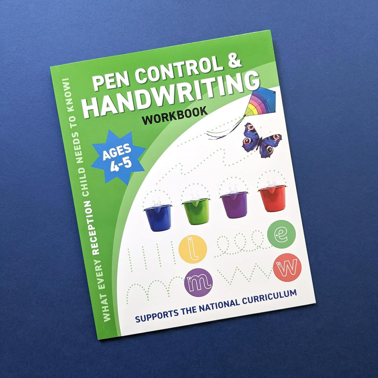 Children's Pen Control & Handwriting Workbook – Reception Ages 4 to 5 Years