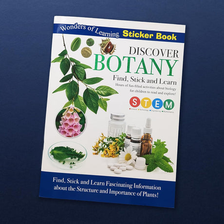 Discover Botany Sticker Book - Find, Stick and Learn