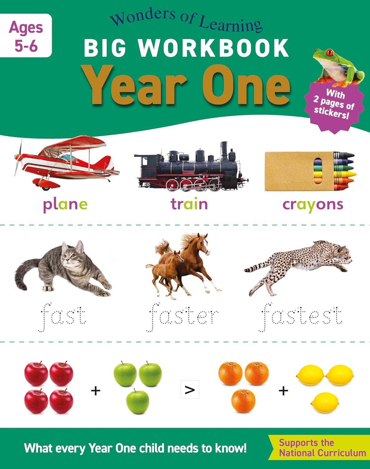 Children's Big Workbook – Year One Ages 5 to 6 Years