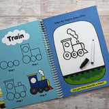 Children’s Learn-To-Draw Activity Book - Things That Go