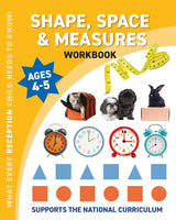 Children's Shape, Space & Measures Workbook – Reception Ages 4 to 5 Years