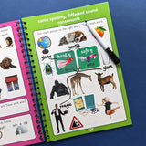 Children's Phonics Wipe Clean Book & Pen Set – Ages 5 to 6 Years