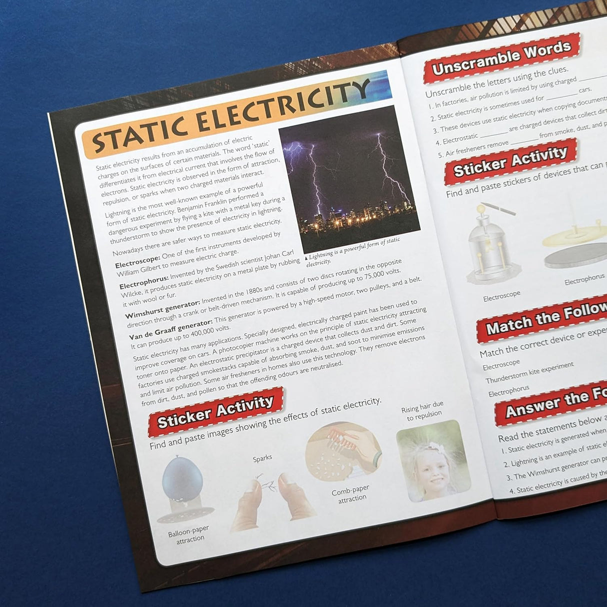 Discover Electricity & Magnetism - Find, Stick & Learn