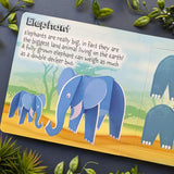 I Can Make It Jungle Animals Kit -  Children’s Model Book