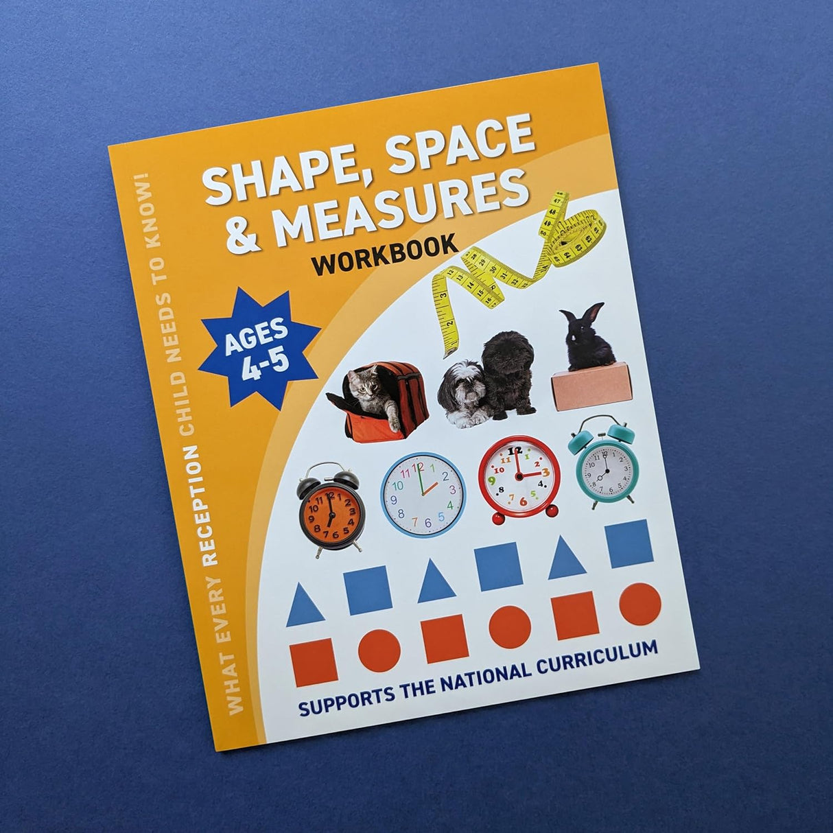 Children's Shape, Space & Measures Workbook – Reception Ages 4 to 5 Years