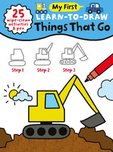 Children’s Learn-To-Draw Activity Book - Things That Go