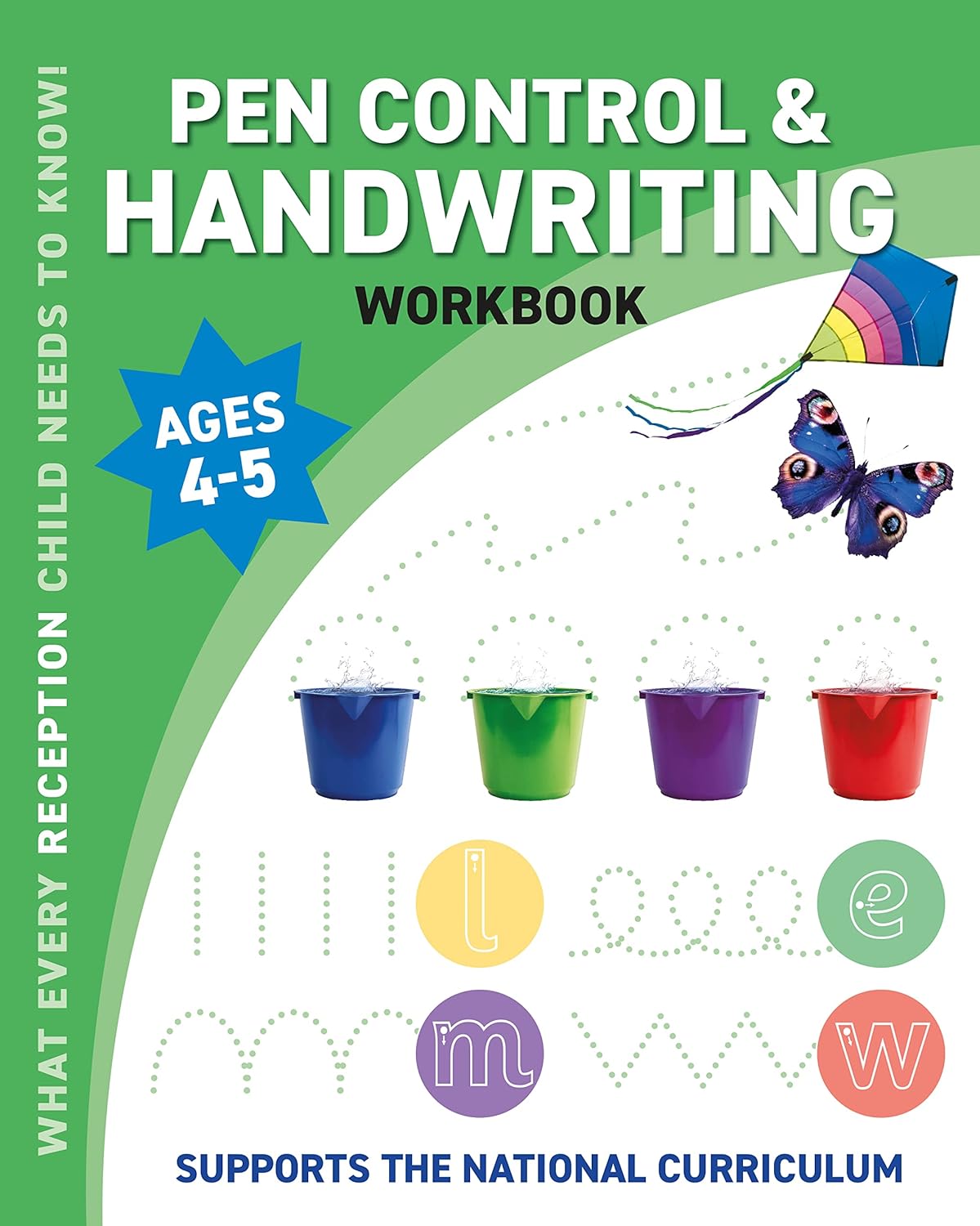 Children's Pen Control & Handwriting Workbook – Reception Ages 4 to 5 Years