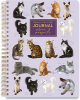 Patricia MacCarthy A5 Notebook With Dividers - Cat Design