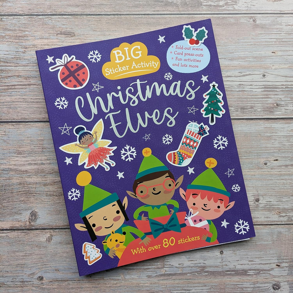 Christmas Elves - Children's Sticker Book