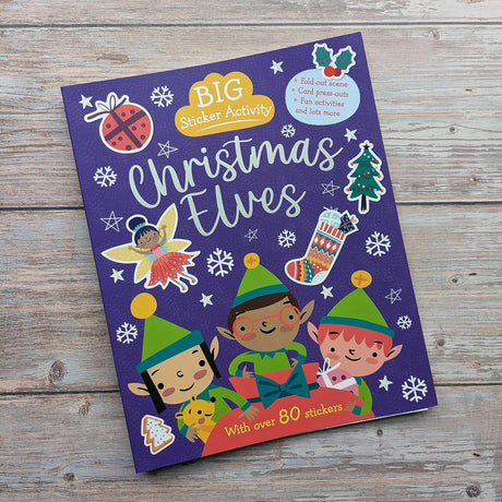 Christmas Elves - Children's Sticker Book