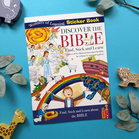 Discover The Bible Sticker Book - Find, Stick and Learn