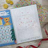 Sparkly Santa - Gem Art Activity Book