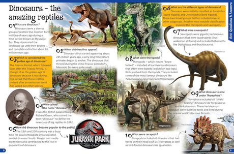 500 Questions and Answers - Dinosuars - Children's Reference Book