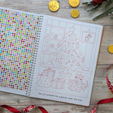 Sparkly Santa - Gem Art Activity Book