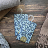 Orange Grove Scented Hanging Sachet - Set of 4 Sage and Sandalwood - William Morris Design