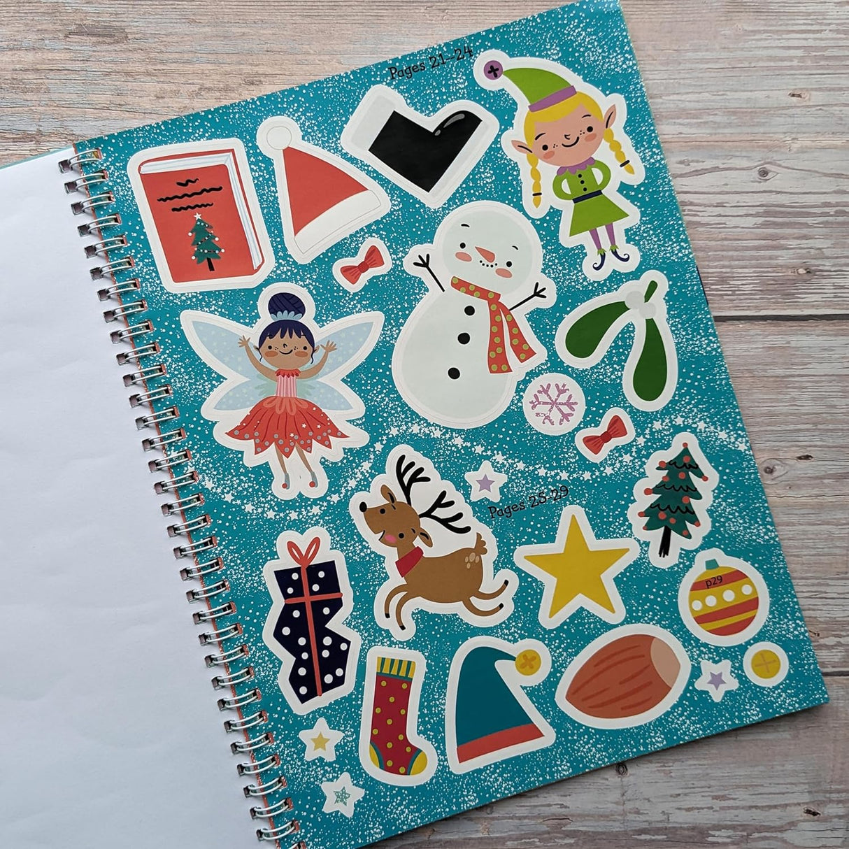 Christmas Elves - Children's Sticker Book