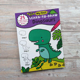 Children’s Learn-To-Draw Activity Book - Dinosaurs