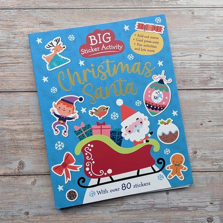 Christmas Santa - Children's Big Sticker Book