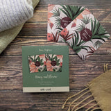 Willow and Belle Scented Sachet - Set of 4 Honey and Blossom - Tropical Design