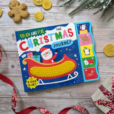 The Christmas Journey - Children's Touch and Feel Silicone Sound Book