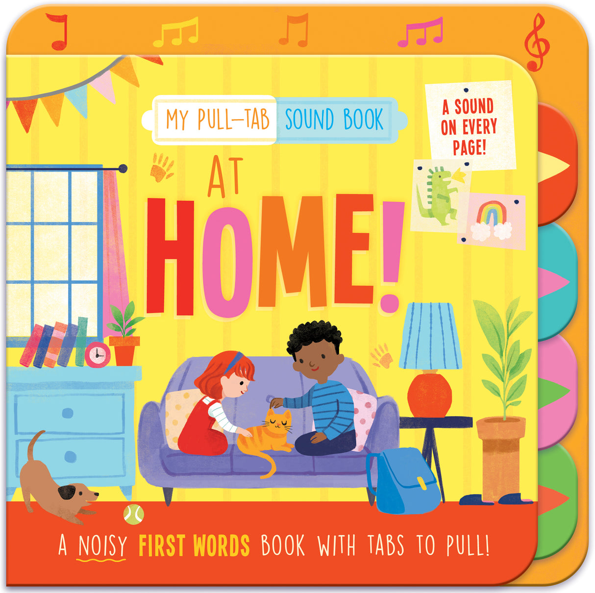 At Home – Children’s Pull-Tab Sound Book