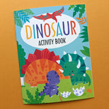 Dinosaur Board Game Set - Includes 2 Games and Activity Book