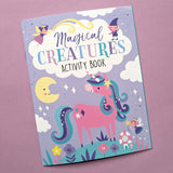 Magical Creatures Board Game Set - Includes 2 Games and Activity Book