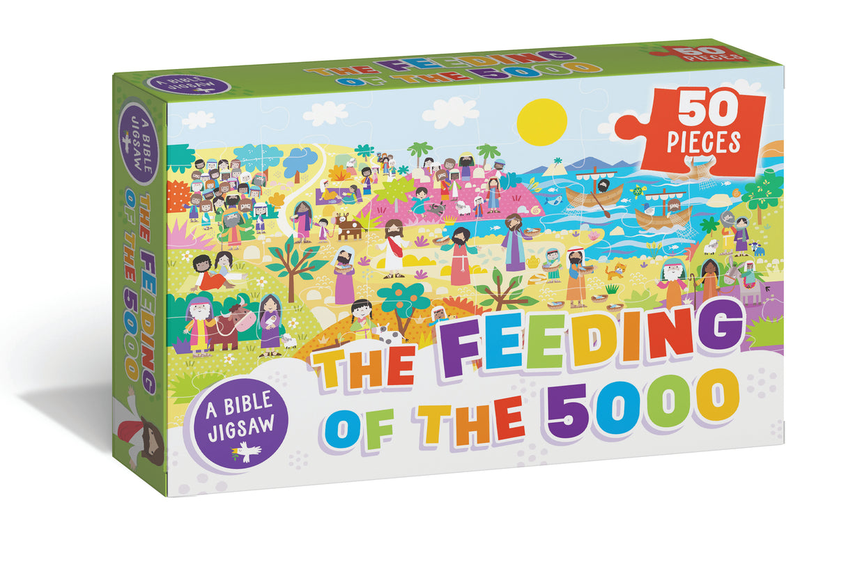 The Feeding Of The 5000 Jigsaw Puzzle - Children's 50 Piece Puzzle