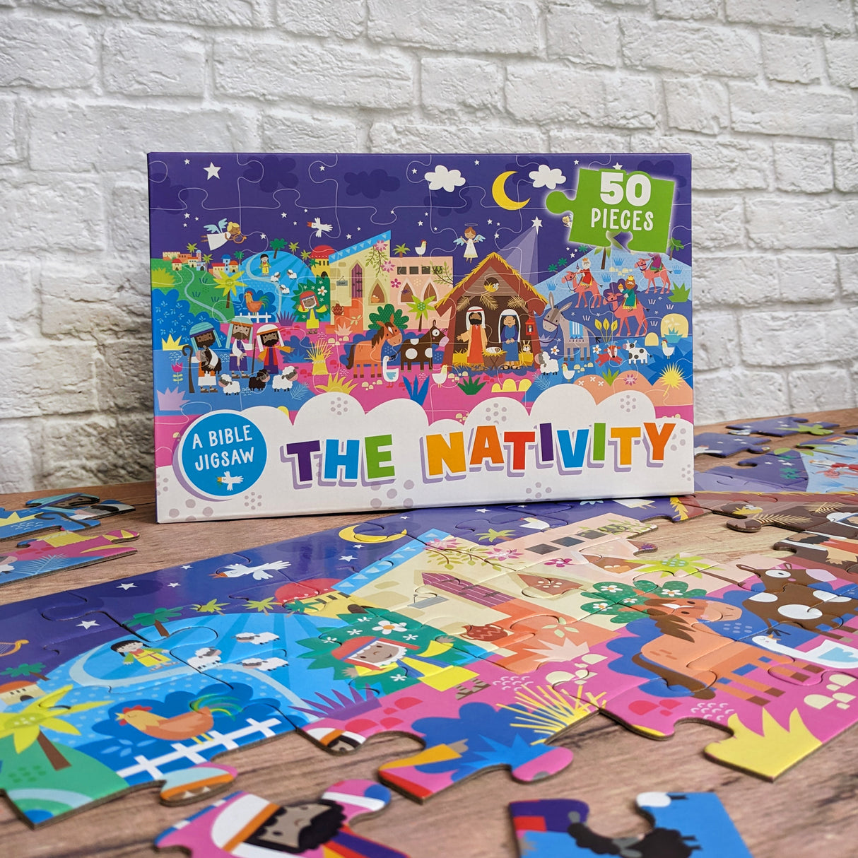 The Nativity Jigsaw Puzzle - Children's 50 Piece Puzzle