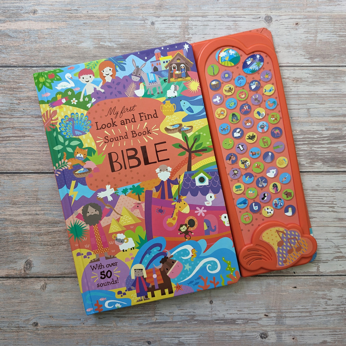 My First Look And Find Bible - Children's 50 Button Sound Book